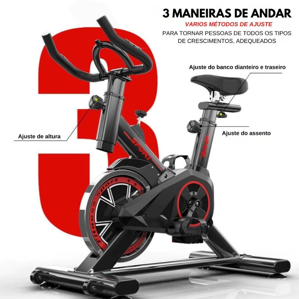 Transforme sua Casa em uma Academia de Alta Performance: Conheça os Benefícios da Bike de Spinning Profissional